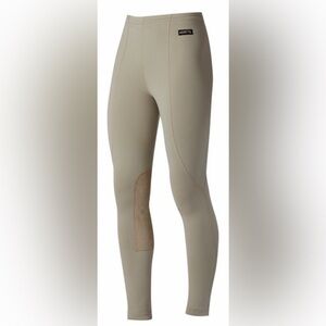 Kerrits Tan Knee Patch Riding Tights Equestrian Breeches Pull On Size S